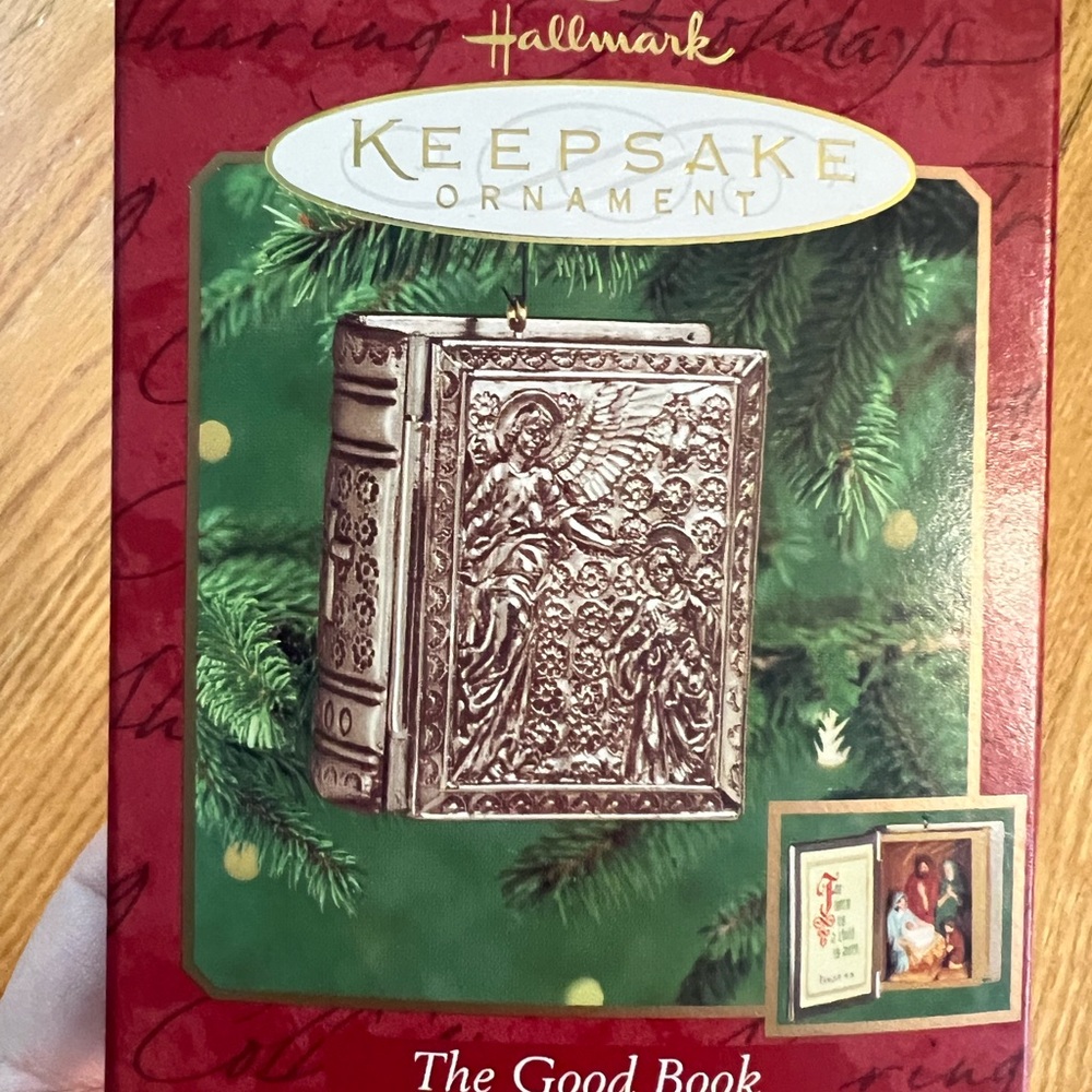 Hallmark Red Keepsake Ornament - Inspirational Design